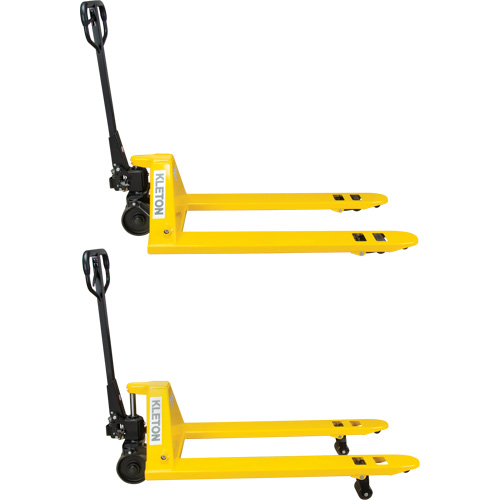 Transpalette &agrave; roues en acier, Acier, 48" lo x 27" la, Capacit&eacute; 5500 lb Dufferin Supply