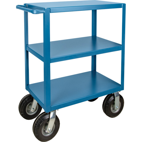 Outdoor Shelf Cart, 3 Tiers, 24" W x 39" H x 51" D, 1200 lbs. Capacity Dufferin Supply