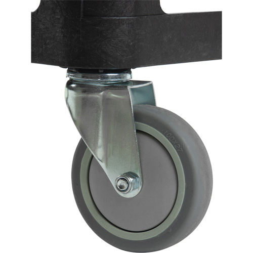 Chariot utilitaire avec tablette plate, 3 tiers, 18-1/8" x 37-3/8" x 27-3/4", Capacit&eacute; 330 lb Dufferin Supply