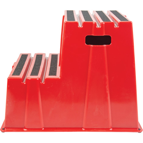 Industrial Step Stool, 2 Steps, 26" x 22-7/16" x 19-11/16" High Dufferin Supply