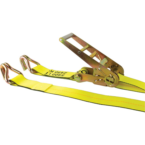 Tendeur d'arrimage pour treuil, Crochet en J, 3" , 30' , Charge d'utilisation max. 5400 lb (2449 kg) Dufferin Supply