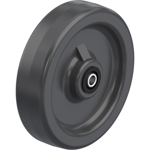 Roues ph&eacute;noliques pleines noires Dufferin Supply