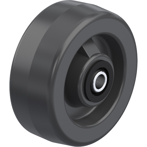 Roues ph&eacute;noliques pleines noires Dufferin Supply