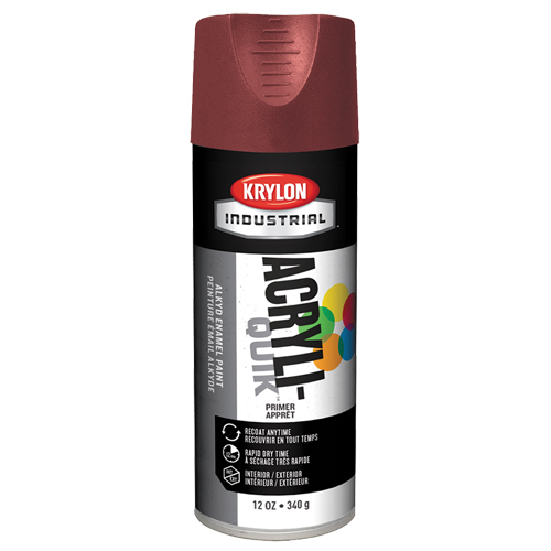 Laque industrielle Acryli-Quik, Brun roux, Tr&egrave;s mat, 12 oz, Canette a&eacute;rosol Dufferin Supply