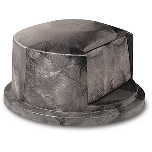 Round Brute&reg; Tops, Dome Lid, Plastic/Polyethylene, Fits Container Size: 22" Dia. Dufferin Supply