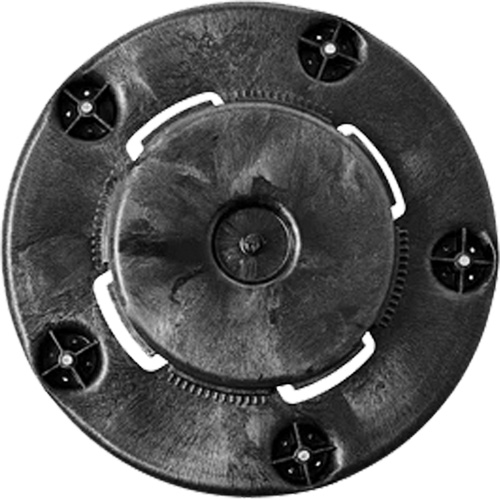 Chariot &agrave; visser Brute, Poly&eacute;thyl&egrave;ne, Noir, Convient aux contenants 20 - 55 US gal. Dufferin Supply