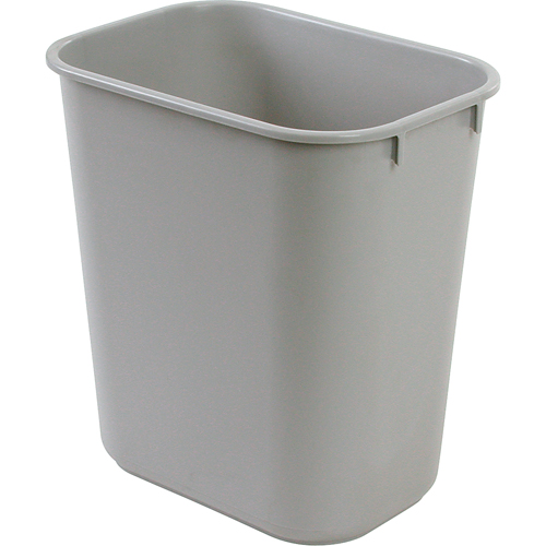 Corbeille &agrave; papier en plastique, 14 pintes, Plastique Dufferin Supply