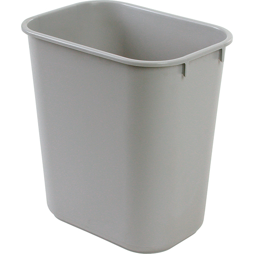 Corbeille &agrave; papier en plastique, 28 pintes, Plastique Dufferin Supply