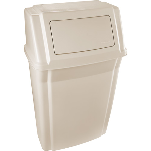 Slim Jim&reg; Containers, Swing Lid, Plastic, Fits Container Size: 19-1/2" x 12" Dufferin Supply