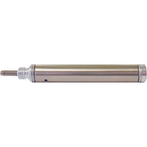 Single Action Nose Mount Pneumatic Cylinder with Bumpers Dufferin Supply