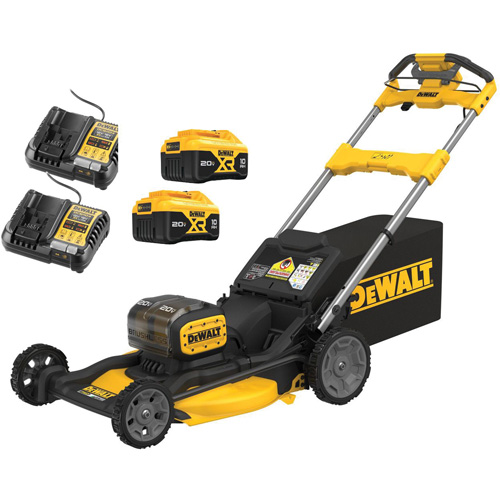 Trousse tondeuse &agrave; gazon sans balais sans fil 21 po XR 2X20V MAX*, Pouss&eacute;e automatique, &agrave; pile, Largeur de coupe 21" Dufferin Supply