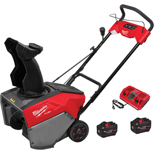 Souffleuse &agrave; neige M18 Fuel, Une phase, Largeur de 21" (53,3 cm) Dufferin Supply