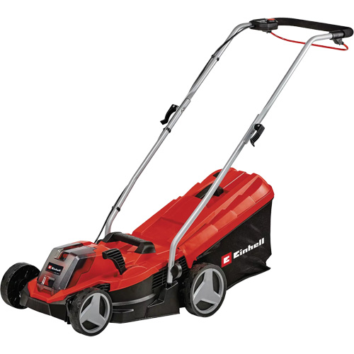 Ensemble tondeuse &agrave; gazon pouss&eacute;e sans fil, Pouss&eacute;e, &agrave; pile, Largeur de coupe 13" Dufferin Supply