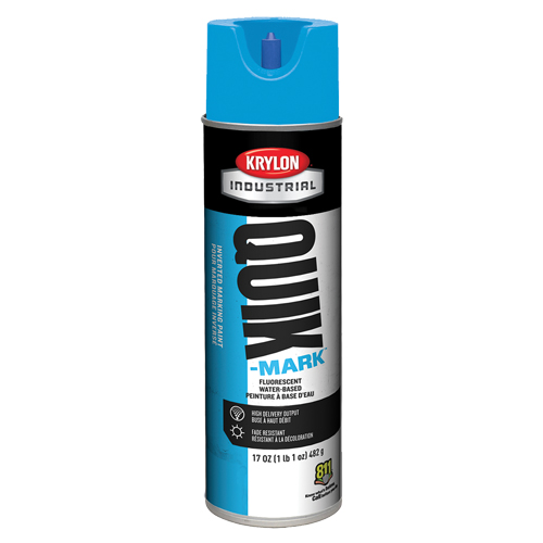 Industrial Quik-Mark Water-Based Inverted Marking Paint, 17 oz., Aerosol Can Dufferin Supply