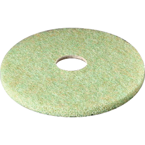 5000 Topline Pre-Burnish Pad, 17", Burnishing/Cleaning/Scrubbing, Brown/Green Dufferin Supply