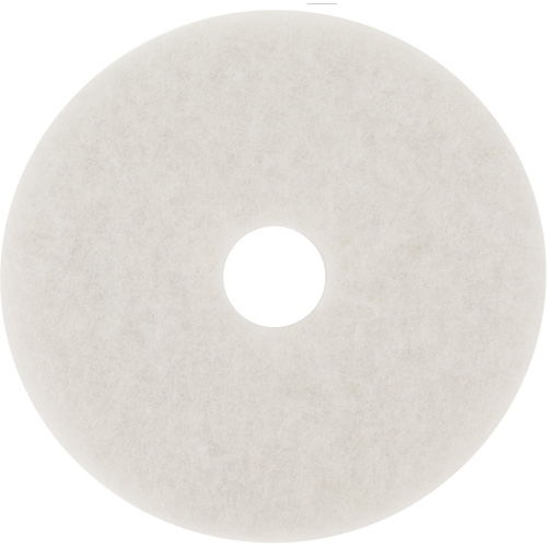 Floor Pad, 19", Polish, White Dufferin Supply