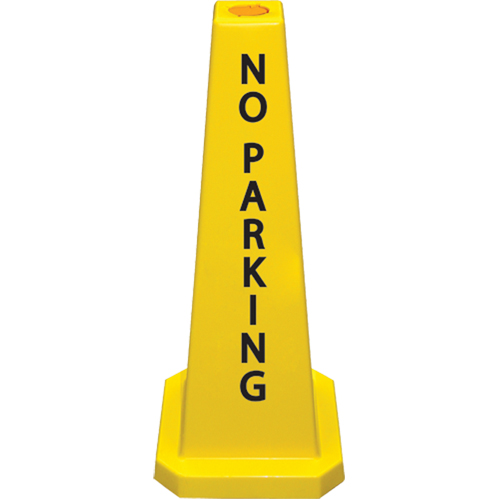 "No Parking" Lamba Traffic Cones, English Dufferin Supply