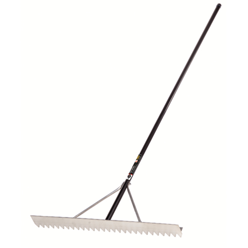 R&acirc;teau pour asphalte Pro, 36" la, Lame Aluminium, 28 dents Dufferin Supply