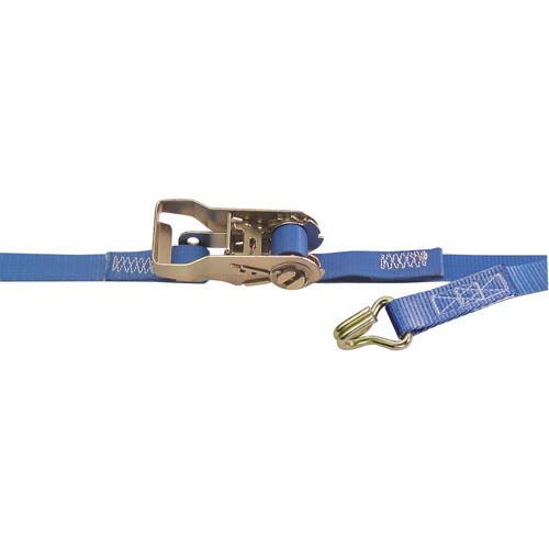 Heavy-Duty Utility Straps, J-Hook, 1" W x 1.33' L, 835 lbs. (379 kg) Working Load Limit Dufferin Supply