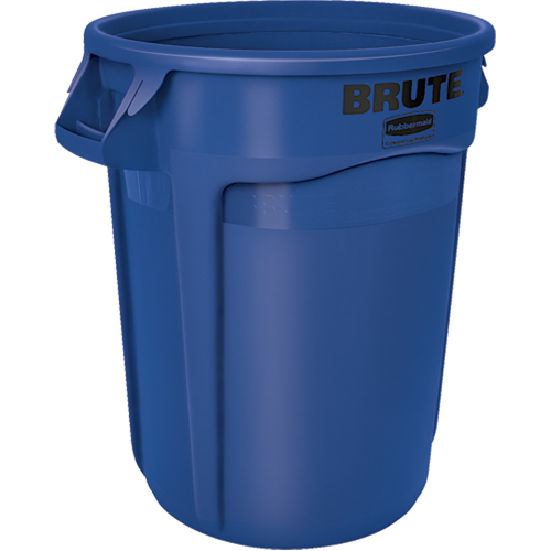 Round Brute&reg; Containers, Bulk, Polyethylene, 32 US gal. Dufferin Supply