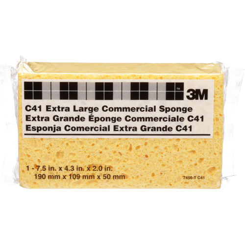 Commercial Size Sponge, Cellulose, 4-1/2" W x 7-1/2" L Dufferin Supply