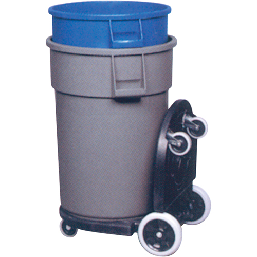 Socle roulant Tandem Brute, Noir Dufferin Supply
