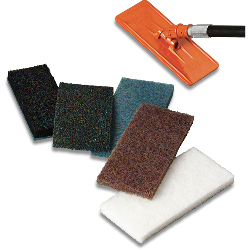Doodlebug Scrub 'n Strip Pad, 10" L x 4-6/10" W Dufferin Supply