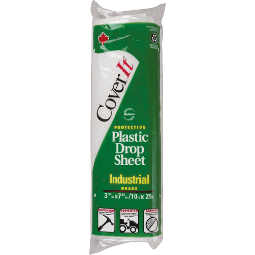 Toiles de protection, Plastique Dufferin Supply