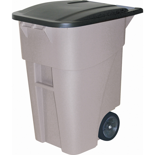 Brute&reg; Roll Out Containers, Plastic, 50 US gal. Dufferin Supply