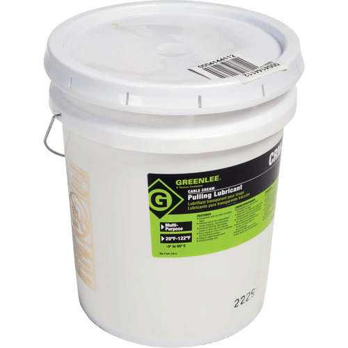 Lubrifiant en cr&egrave;me pour tirage de c&acirc;ble, Seau Dufferin Supply