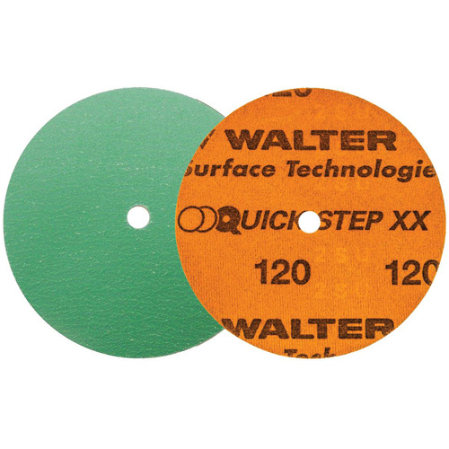 Quick-Step XX Sanding Disc, 5" Dia., 120 Grit, Ceramic Dufferin Supply