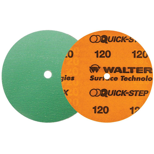 Quick-Step XX Sanding Disc, 6" Dia., 120 Grit, Ceramic Dufferin Supply