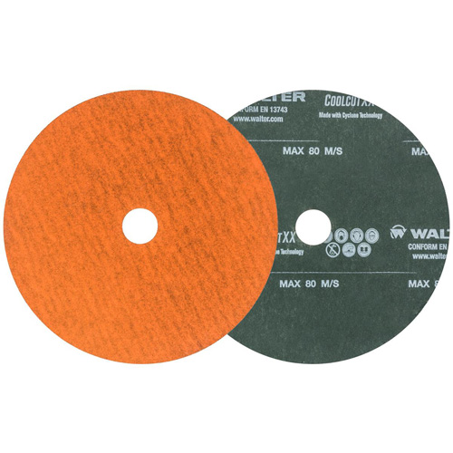 Coolcut XX Sanding Disc, Aluminum Oxide/Ceramic, 24, 5" Dia x 7/8" Arbor Dufferin Supply