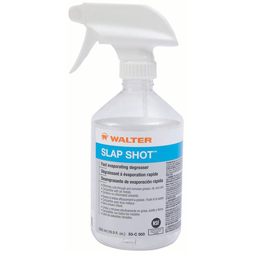 Empty Refillable Trigger Sprayer for SLAP SHOT, Round, 500 ml, Plastic Dufferin Supply