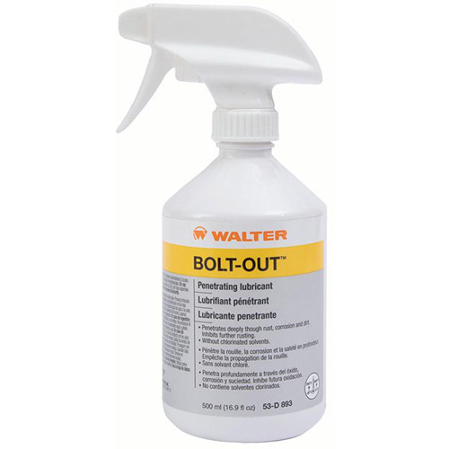 Empty Refillable Trigger Sprayer for BOLT-OUT, Round, 500 ml, Plastic Dufferin Supply