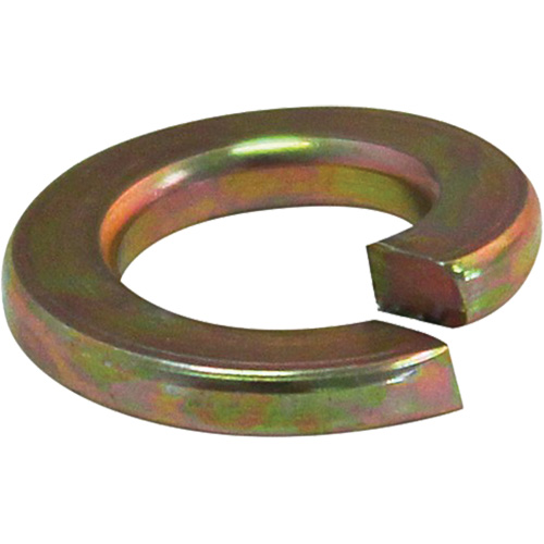 Split Lock Washer, 1", Yellow Zinc Dufferin Supply