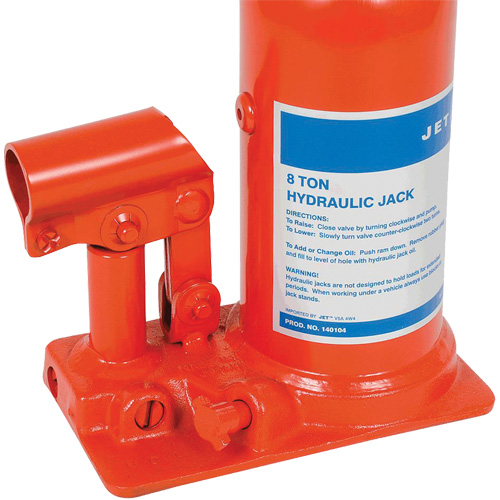 JHJ-8 Crics &agrave; bouteille pour usage tr&egrave;s intensif, 8 tonne(s), 15-3/8" Hauteur &eacute;lev&eacute;e Dufferin Supply