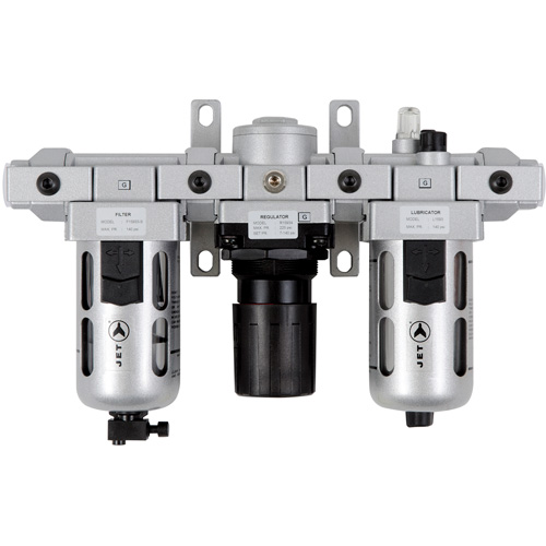 AFRLMS12 3-Piece Standard Air Filter, Regulator & Lubricator, 1/2" NPT Dufferin Supply