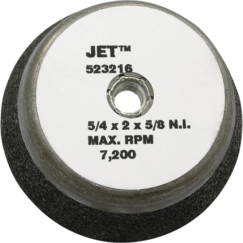 Meule boisseau &agrave; liant de r&eacute;sine, 5" x 2", Arbre 5/8"-11 Dufferin Supply