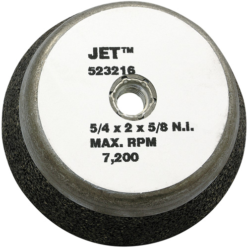 Meule boisseau &agrave; liant de r&eacute;sine, 5" x 2", Arbre 5/8"-11NC, Type 11 Dufferin Supply