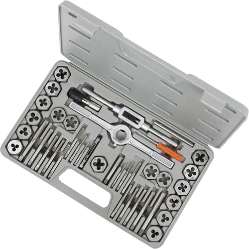 TD40HM Metric HSS Tap & Alloy Die Set, 40 Pieces Dufferin Supply