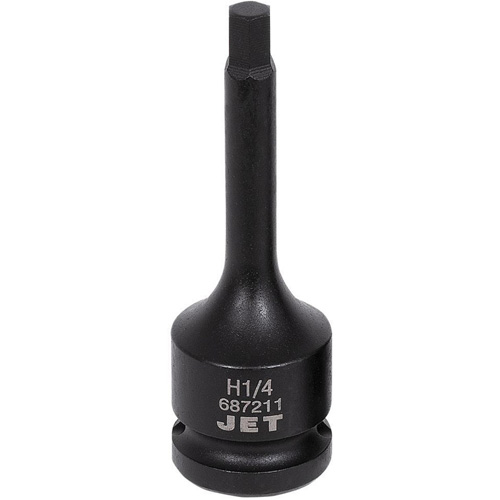 Impact Bit Socket, Hex, 1/4" x 3" L, 1/2" Drive Dufferin Supply