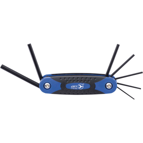 JFHK-7M Folding Hex Key Set, 7 Pcs., Metric Dufferin Supply