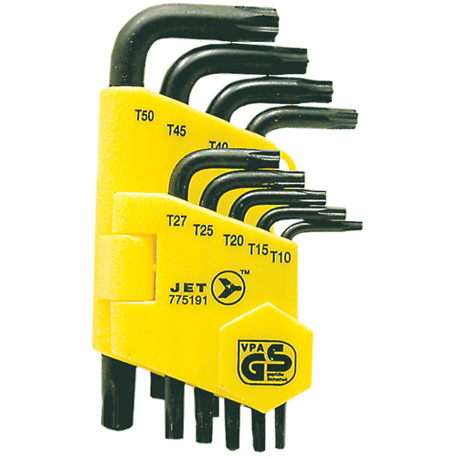 JTK-9TP Tamperproof Key Set, 9 Pcs., Torx&reg; Dufferin Supply