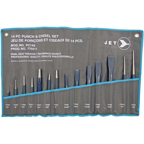 Punch & Chisel Set, 14 Pieces Dufferin Supply