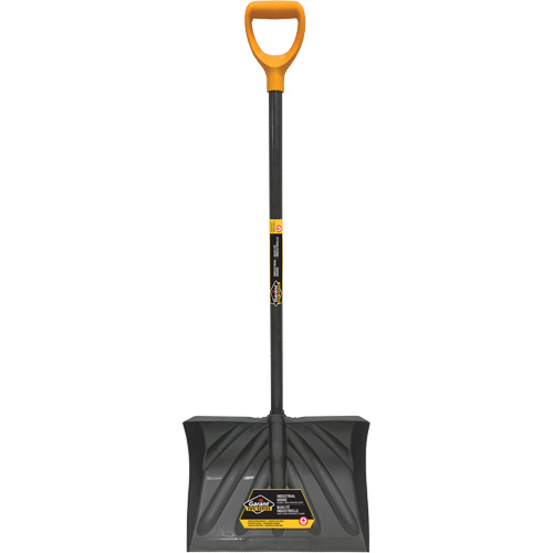 Pro Snow Shovel, Polypropylene Blade, 13-1/2" Wide, D-Grip Handle Dufferin Supply