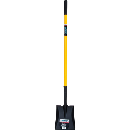 Square Point Shovels, Fibreglass, Tempered Steel Blade, Straight Handle, 48" Long Dufferin Supply