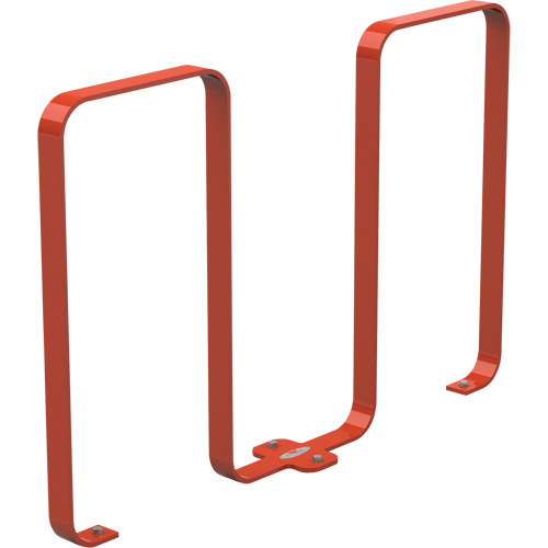 The Linguini Bike Racks, Steel, 5 Bike Capacity Dufferin Supply