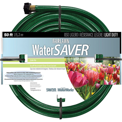 Fairlawn Watersaver Light Duty Garden Hoses, Nylon, 1/2" dia. x 50' Dufferin Supply