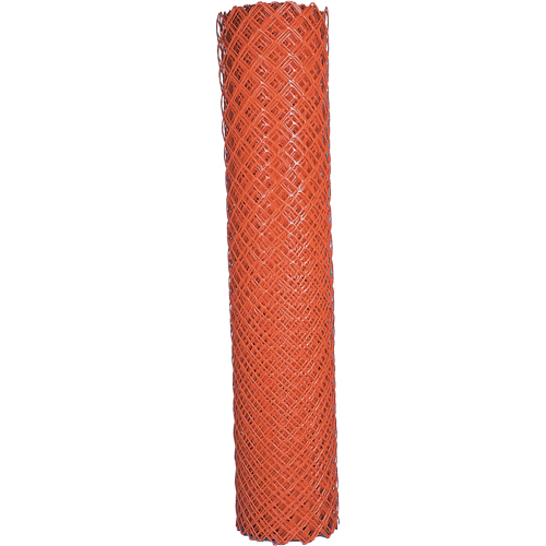 Safety Fence, 50' L x 4' W, Orange Dufferin Supply